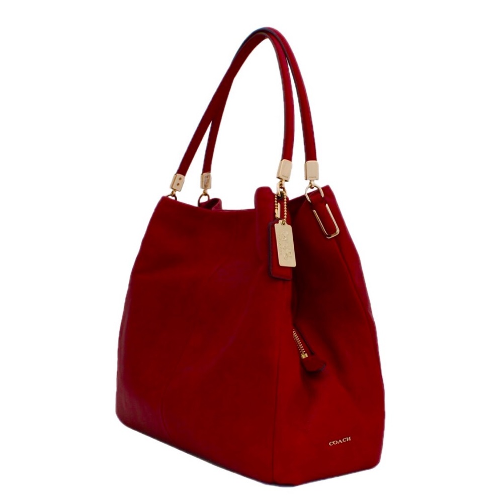 Coach Madison Phoebe large shoulder bag - red